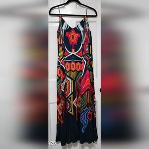 Saaksha and kinni silk multicolor NWT Size M